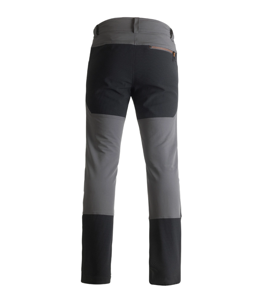 Pantaloni da lavoro vertical grigio/nero, tg m - kapriol